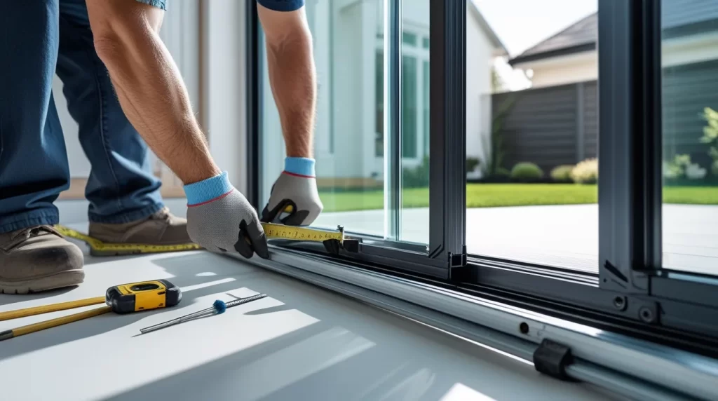 replacing sliding door