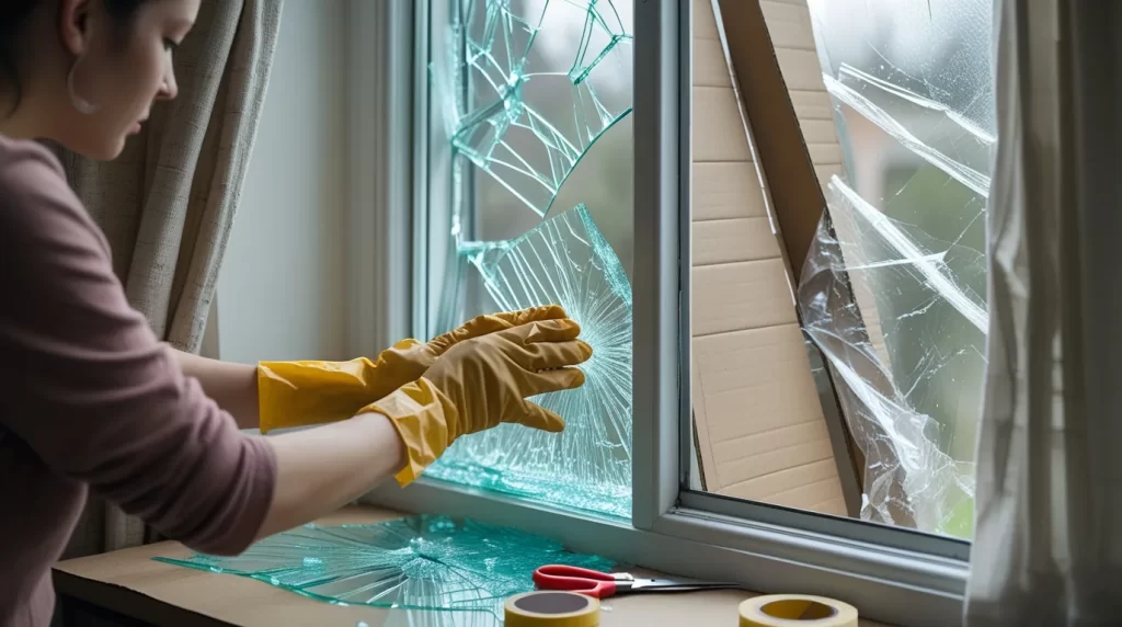 Best Short-Term Solutions for Covering a Broken House Window