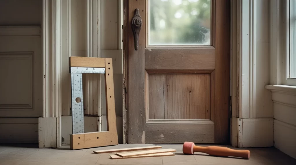 Crooked Door Frame Old House How to Inspect the Damage