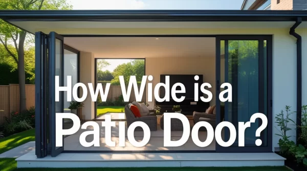 How Wide Is a Patio Door How Wide Is a Patio Door