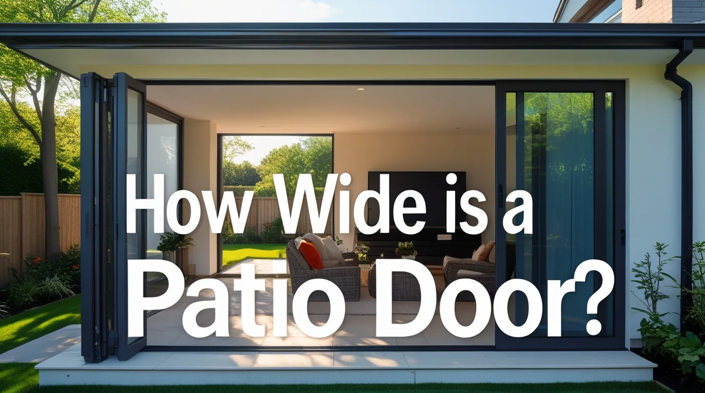 How Wide Is a Patio Door