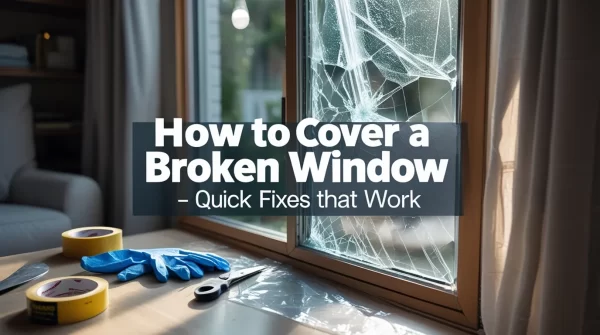 how to cover a broken window how to cover a broken window