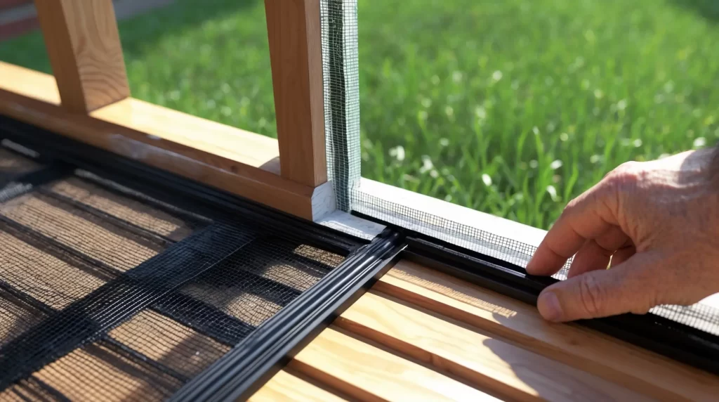 Sealing Gaps and Weak Points in Porch Screening
