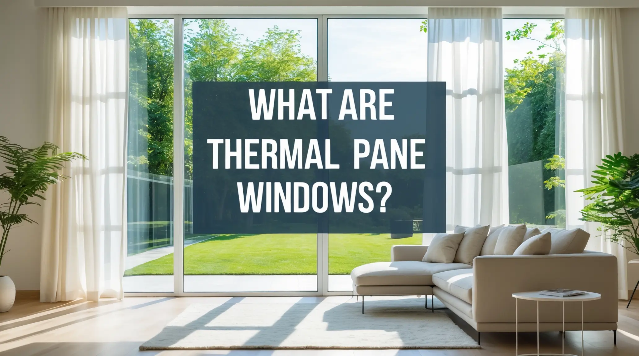 what are thermal pane windows