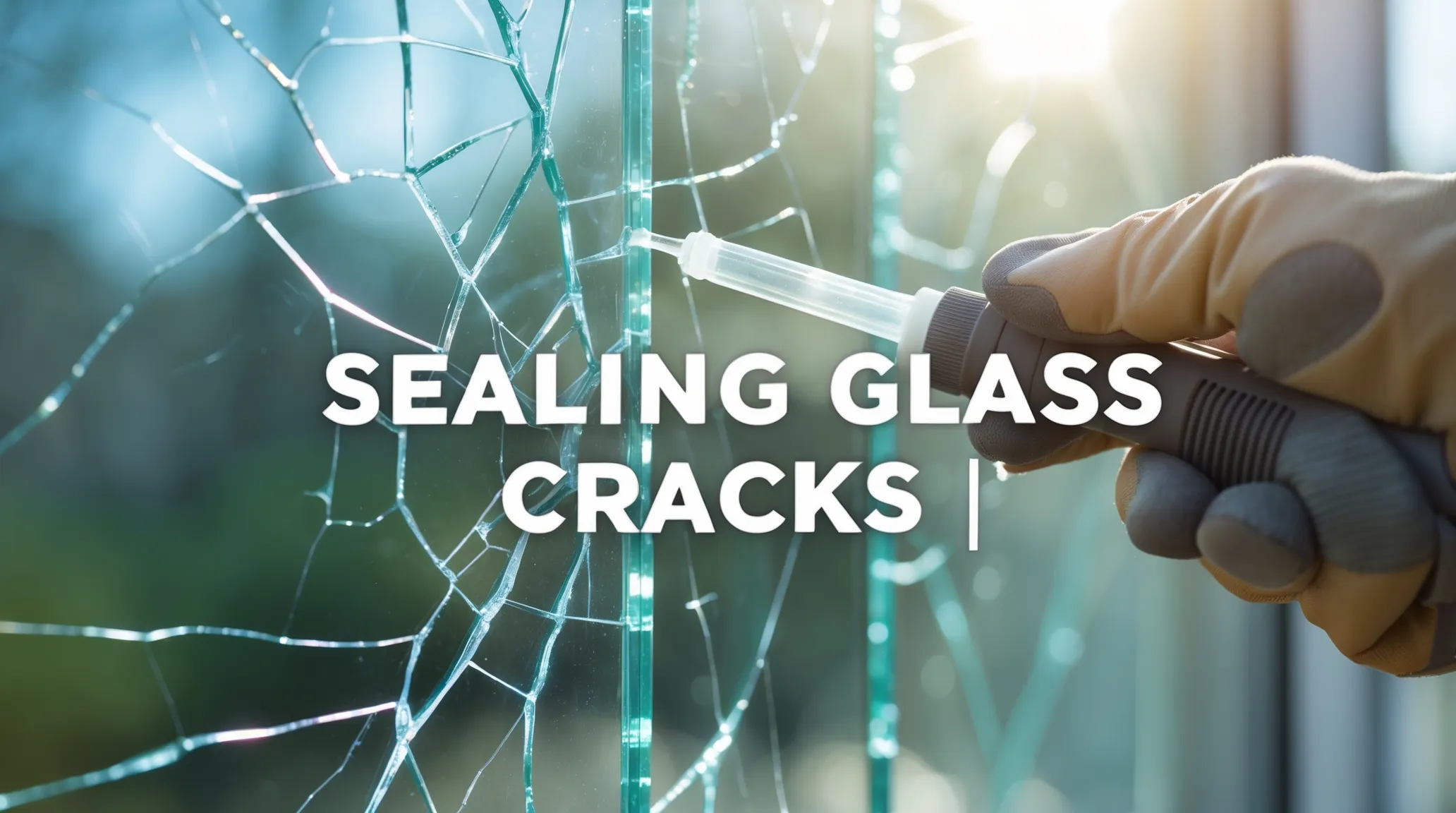 Sealing Glass Cracks
