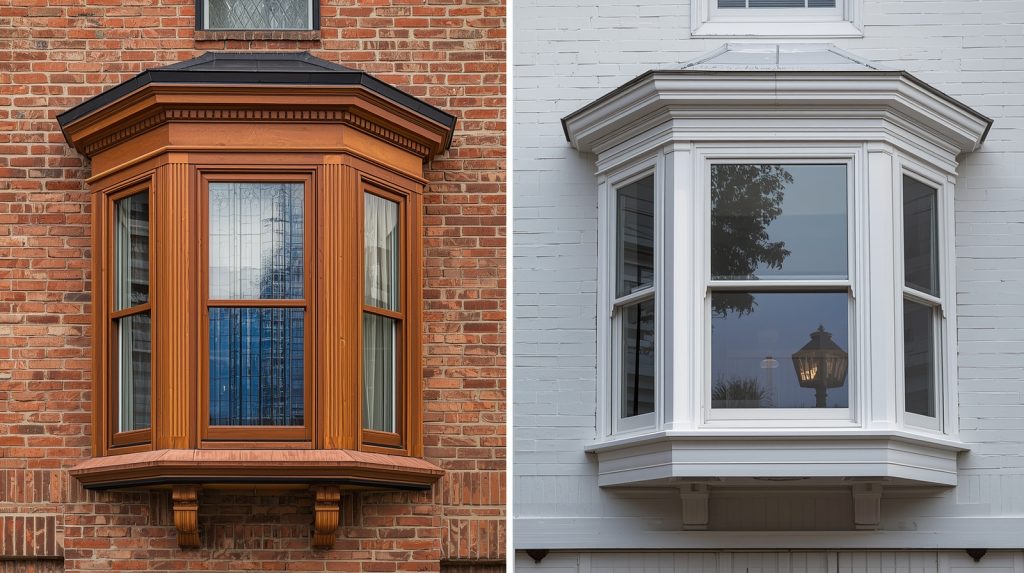 Traditional vs. Modern Bay Window Types