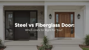 steel vs fiberglass door