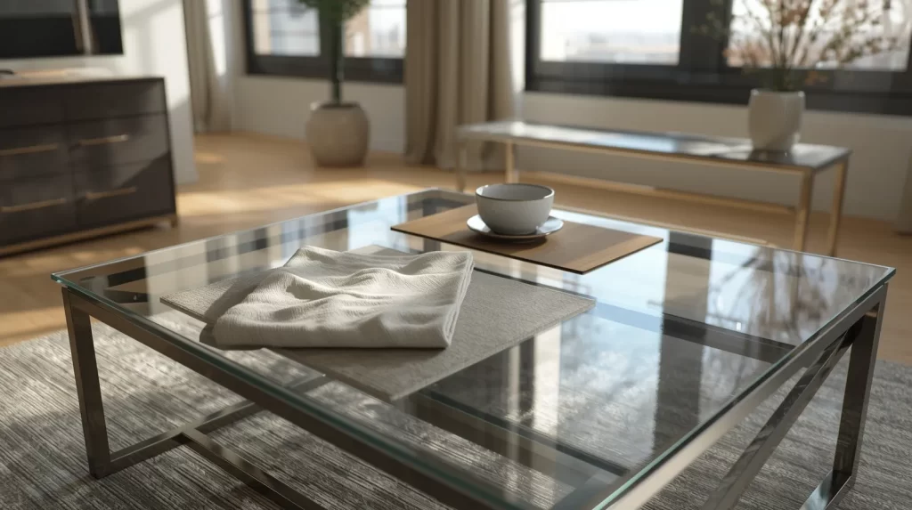 How to Maintain Your New Glass Table Top After Installation