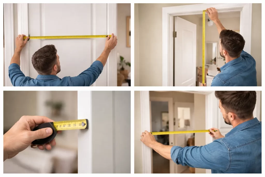 How to Measure the Standard Interior Door Size Correctly at Home