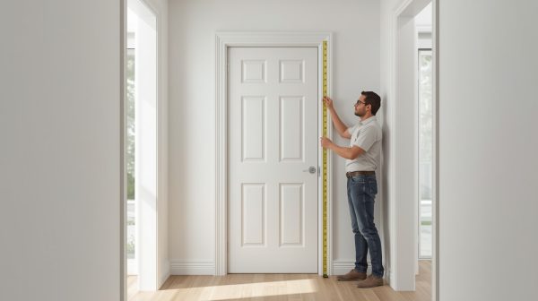 standard interior door size