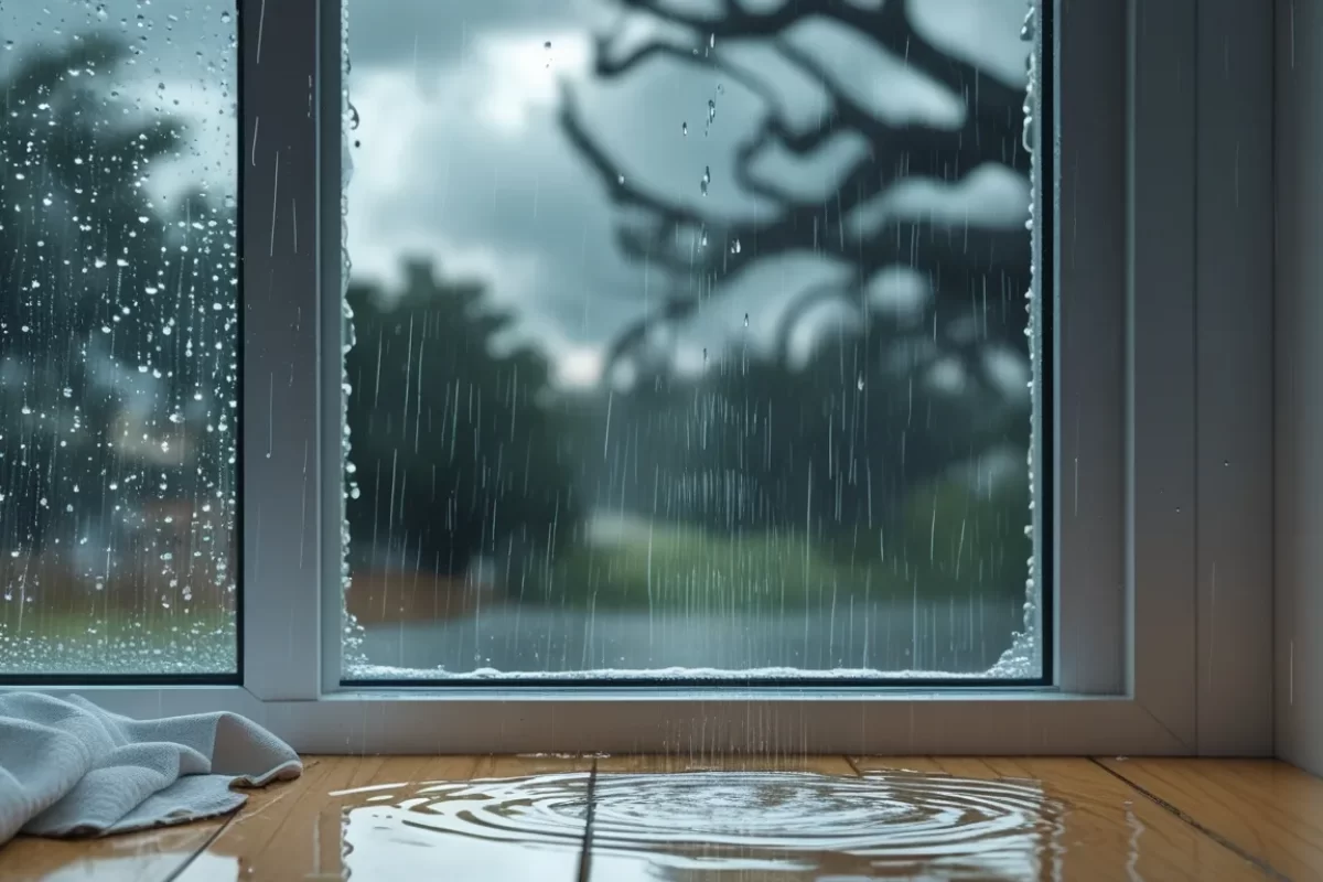 How to Fix Leaking Windows During Heavy Rain