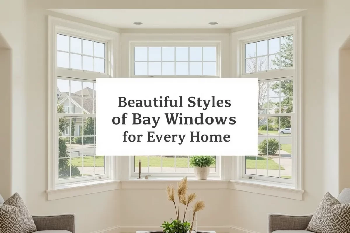 Styles of Bay Windows