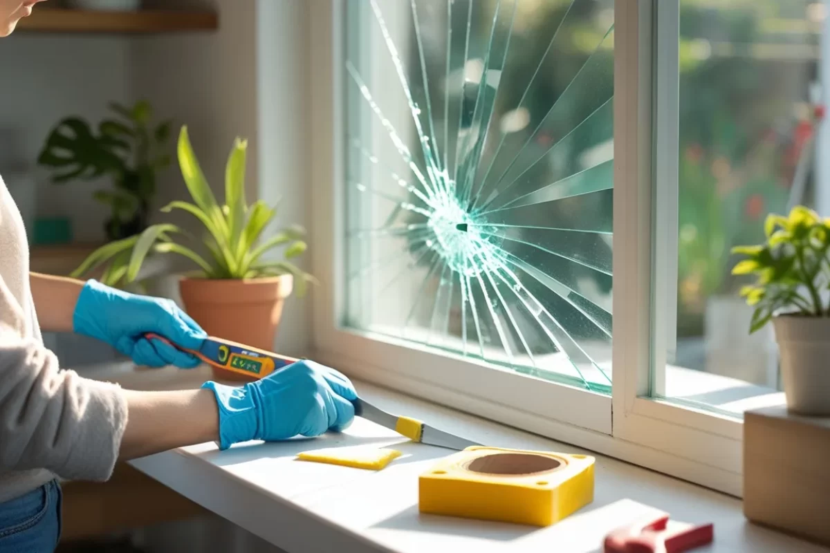 how to fix a broken window without replacing it