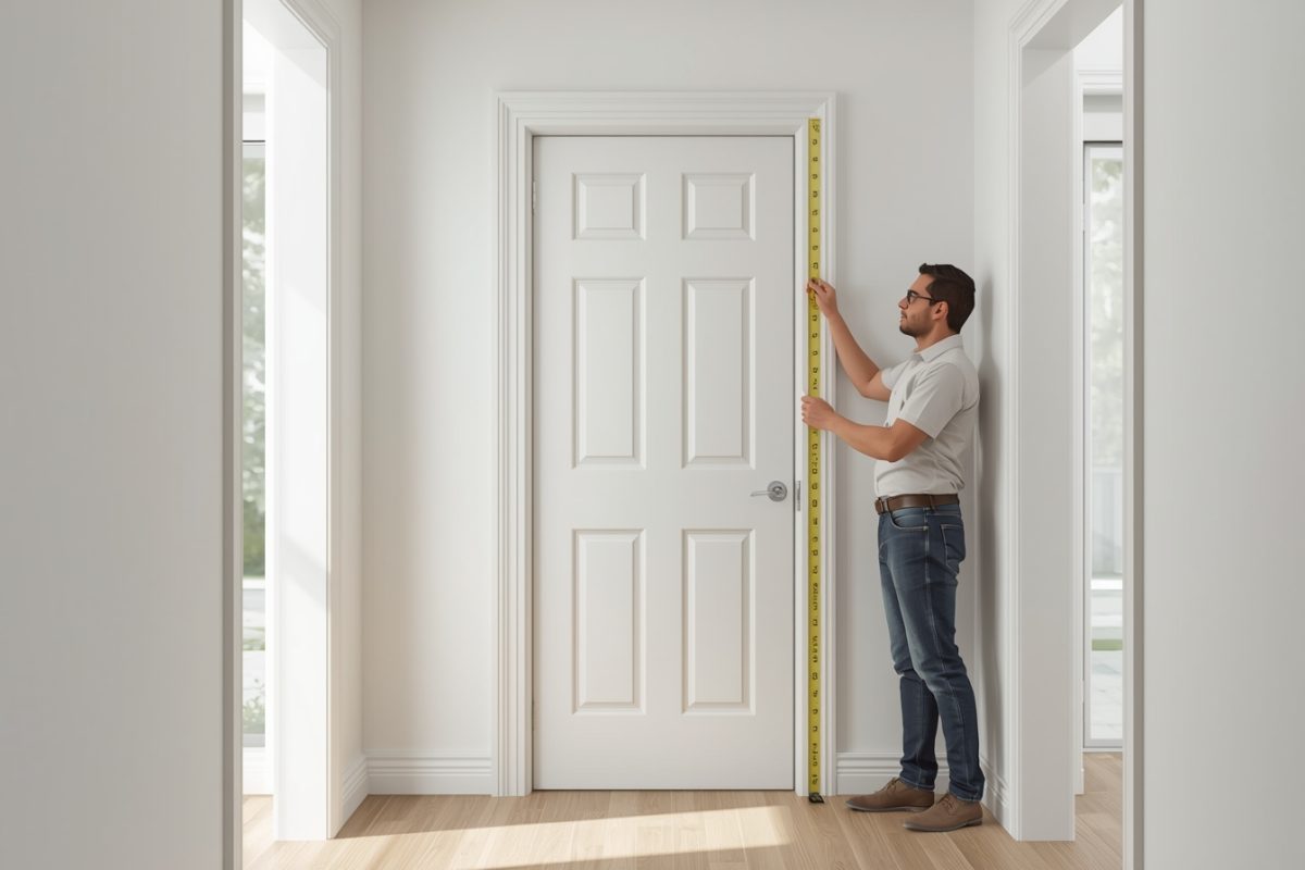 standard interior door size