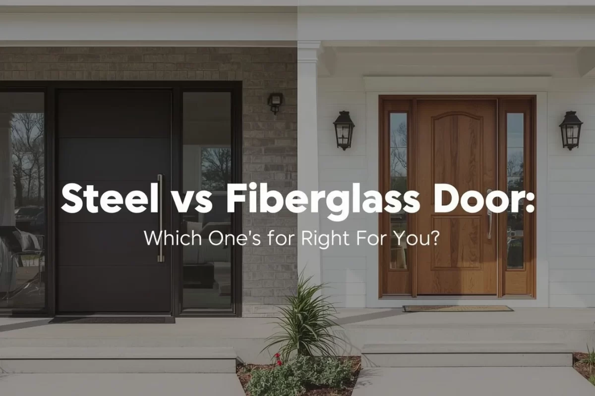 steel vs fiberglass door