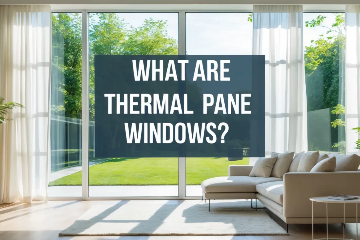 what are thermal pane windows